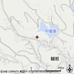 岡山県津山市総社894周辺の地図