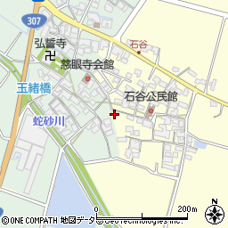 滋賀県東近江市石谷町500周辺の地図