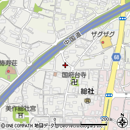 岡山県津山市総社59周辺の地図