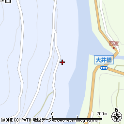 静岡県浜松市天竜区佐久間町戸口7周辺の地図