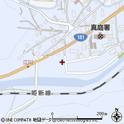 岡山県真庭市江川981-3周辺の地図