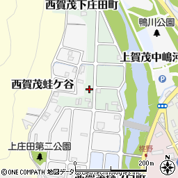 京都府京都市北区西賀茂下庄田町168周辺の地図