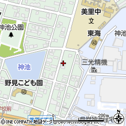 ハートホーム美里Ａ棟周辺の地図