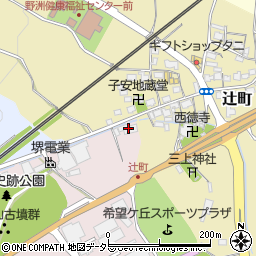 滋賀県野洲市小篠原16周辺の地図