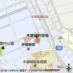 木曽岬町民ホール周辺の地図