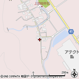 滋賀県東近江市上羽田町1396周辺の地図