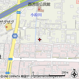 株式会社サンキ　津山営業所周辺の地図