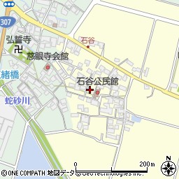 滋賀県東近江市石谷町505周辺の地図