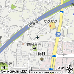 岡山県津山市総社60周辺の地図