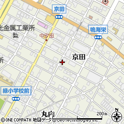 愛知県名古屋市緑区鳴海町京田136周辺の地図