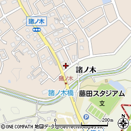 愛知県名古屋市緑区諸の木2丁目2506周辺の地図