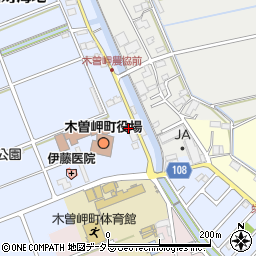 木曽岬郵便局 ＡＴＭ周辺の地図