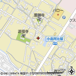 滋賀県守山市小島町1579周辺の地図