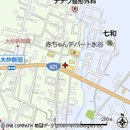 ＨｏｎｄａＣａｒｓ三重東桑名七和店周辺の地図