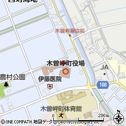 木曽岬町役場　産業課周辺の地図