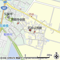 滋賀県東近江市石谷町504周辺の地図