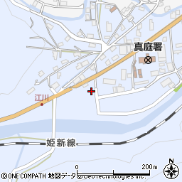 岡山県真庭市江川979-1周辺の地図
