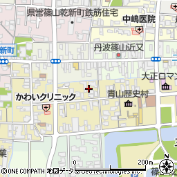 兵庫県丹波篠山市北新町79周辺の地図