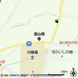 徳山郵便局周辺の地図