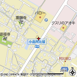 滋賀県守山市小島町1355周辺の地図