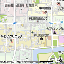 兵庫県丹波篠山市北新町81-4周辺の地図