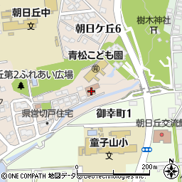 愛知県豊田市朝日ケ丘6丁目74周辺の地図