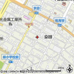愛知県名古屋市緑区鳴海町京田100周辺の地図