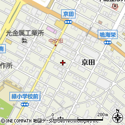 愛知県名古屋市緑区鳴海町京田138周辺の地図