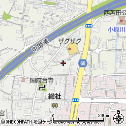 岡山県津山市総社62-6周辺の地図