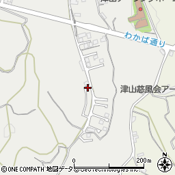 聖教新聞津山販売店周辺の地図
