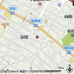 愛知県名古屋市緑区鳴海町京田46周辺の地図