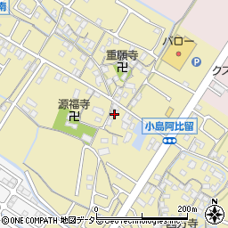 滋賀県守山市小島町1577周辺の地図