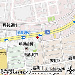 やいてこちゃん 鶴見店周辺の地図