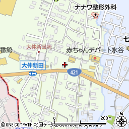 三十三銀行七和支店 ＡＴＭ周辺の地図