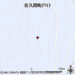 静岡県浜松市天竜区佐久間町戸口181周辺の地図