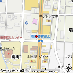こども写真城スタジオアリス豊田店周辺の地図