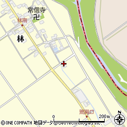 滋賀県蒲生郡竜王町林284周辺の地図