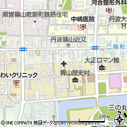 兵庫県丹波篠山市北新町81-8周辺の地図