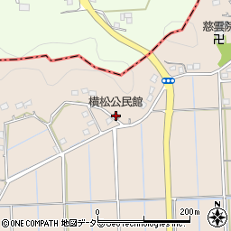 横松公民館周辺の地図