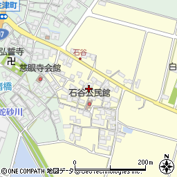 滋賀県東近江市石谷町523周辺の地図