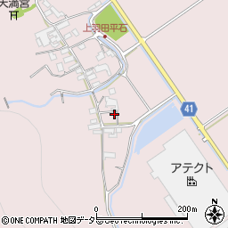 滋賀県東近江市上羽田町1405周辺の地図