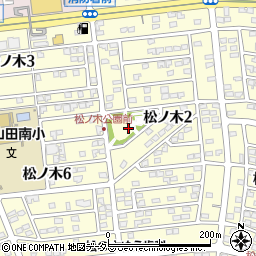松ノ木公園周辺の地図