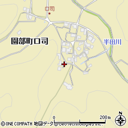 京都府南丹市園部町口司南垣内50周辺の地図