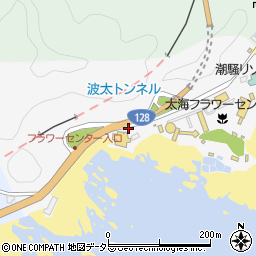 千葉県鴨川市太海浜周辺の地図