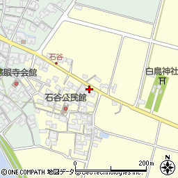 滋賀県東近江市石谷町517-3周辺の地図