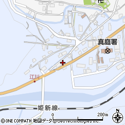 岡山県真庭市江川977周辺の地図