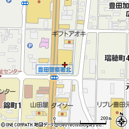 ＭＥＧＡドン・キホーテ豊田本店周辺の地図