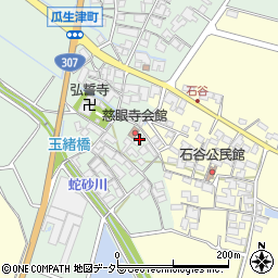 滋賀県東近江市瓜生津町1260周辺の地図