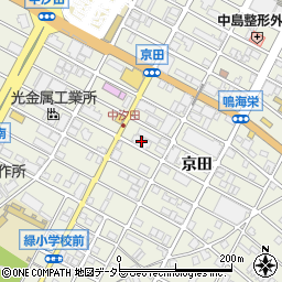 愛知県名古屋市緑区鳴海町京田90周辺の地図