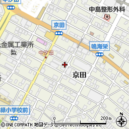 愛知県名古屋市緑区鳴海町京田67周辺の地図